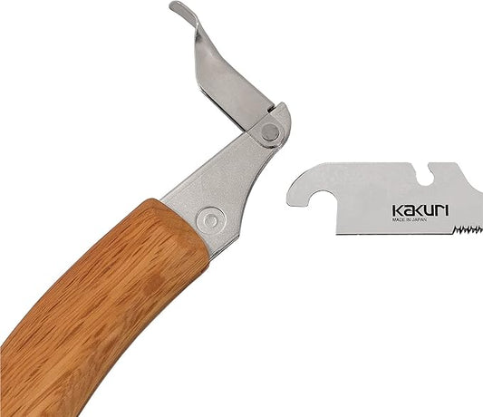 KAKURI Japanese Keyhole Saw 6" Fine Teeth, Replacement Blade - Made in Japan