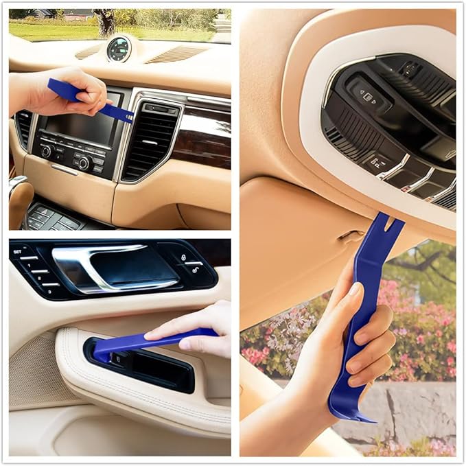 6 Pcs Auto Trim Removal Tool Kit, for No-Scratch Removal Tool Kit for Car Panel & Audio Dashboard Dismantle