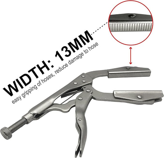 Radiator Hose Pinch Off Pliers, 10.5 inches, 2-1/4" Max Opening