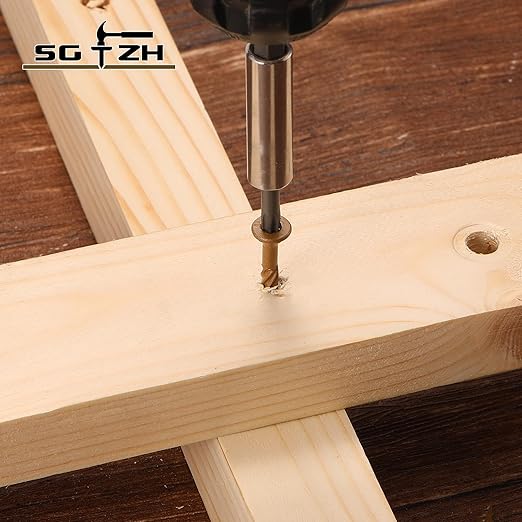 #10 x 4 Inch Deck Screws (309Pcs) 6lb. Carbon Steel, Yellow, Flat Head, Rust Resistant epoxy Coated, with T25 Star Bit