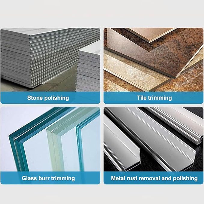 1500 Grit Diamond Polishing Sanding Block for Granite Marble Glass - Handheld Grinding Pad
