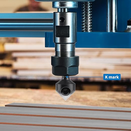 90 Degree V Groove Router Bit 1/4 Inch Shank, Carbide Insert Wood CNC Router Bits for Woodworking Engraving Carving