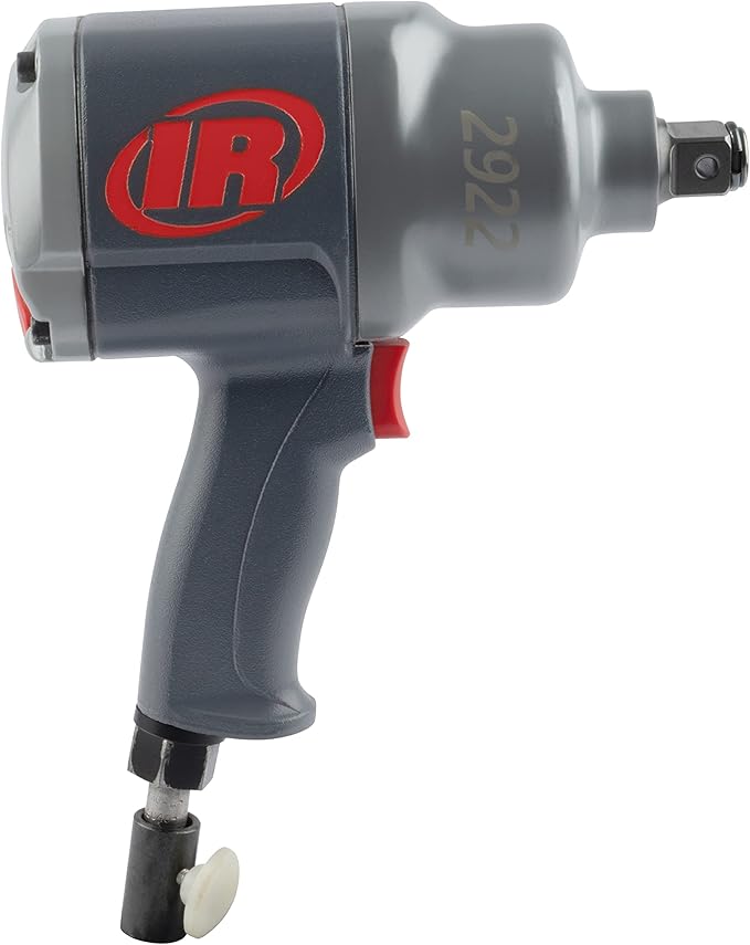 Ingersoll Rand 2922P3 1" Air Impact Wrench, 1100 ft-Lbs Max Torque, Pistol Grip