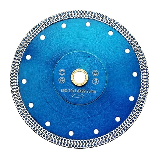 YIJING Tile Blade 7" Super Thin Diamond Porcelain Cutting Blade for Granite Marble Ceramic Tile