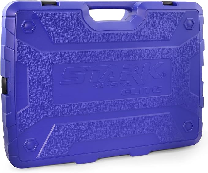Stark Elite 1/2" Drive 84pcs Impact Socket MASTER SET, SAE & Metric from 3/8 Inch - 1-5/16 Inch, 10mm - 32mm, Standard/Deep Sockets with Case
