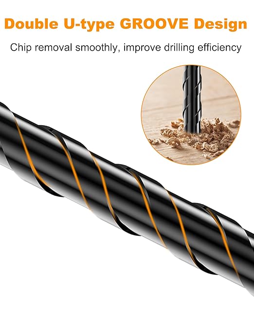 Masonry Drill Bit Set 3/16" (10PCS) - Cement Drill Bit, Professional Concrete Drill Bit Set for Glass/Brick/Cement/Tile/Etc, Industrial Strength Carbide Cross Drill Bit Tip, by TITGGI