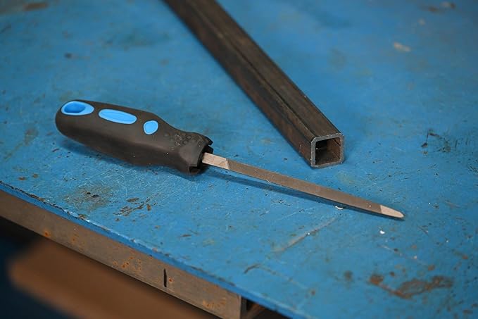 Century Drill & Tool 4069 Double Extra Slim Taper Hand File, 6"