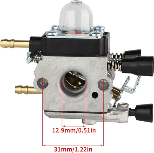 BG55 SH85 Carburetor Tune Up Kit for STIHL BG85 SH55 BG 55 BG45 BG65 BG46 Air Filter Spark Plug Primer Bulb Blower Parts Replace for Zama C1Q-S68