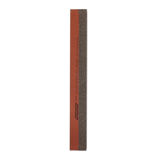 Norton Knife Sharpener Combination Grit Oil Stone - Sharpening Stone with Fine/Coarse Combination Red/Black