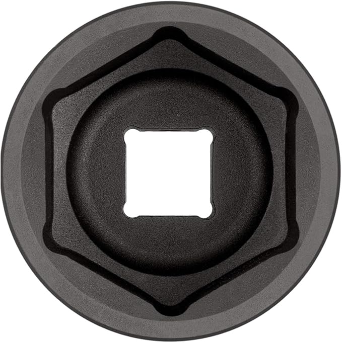 Jetech 3/4 Inch Drive 2 Inch Standard Impact Socket, Made with Chrome Molybdenum Alloy Steel, Heat Treated, 6-Point Design, SAE