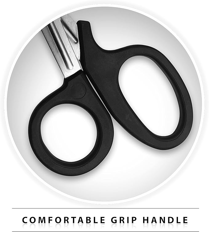 SURGICAL ONLINE 20 Pack EMT Trauma Shears - Multi-Color, Stainless Steel Medical Scissors for EMS, Nurses, Police & Firefighters - Durable & Sharp