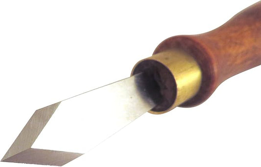 Narex Thin Blade Dual Double Bevel Striking Marking Knife with Blade from Hardened Mn-V Steel Heat Treated to HRc 61 822302