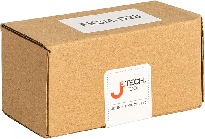 Jetech 3/4-Inch Drive 28mm Deep Impact Socket with 6-Point Design, Heat-Treated Chrome Molybdenum Alloy Steel, Metric