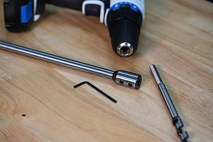 Century Drill & Tool ??38112 12??Ship Auger Extension ??Accepts 3/8??Shank, 쩍??Hex Drive with Extended Reach