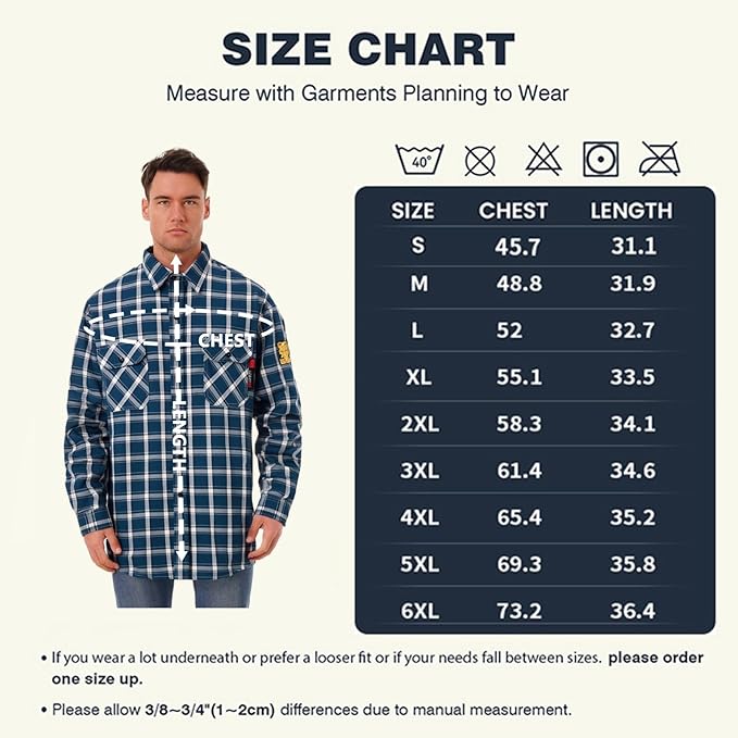 SKSAFETY 7oz FR Shirts for Men, Welding Shirt Hi Vis Flame Resistant 100% Cotton Fire Retardant Longsleeve Shirt CAT2