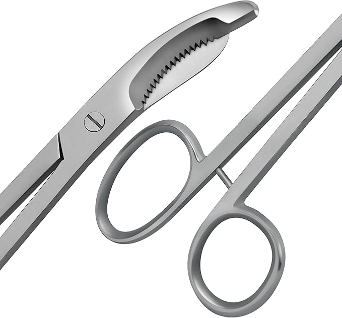 Cast Spreader 3 Prong, Burn Cast & Plaster Shear, Scissors Pliers Forceps Plaster Opner Orthopedic Tools Instruments German Grade Stainless Steel (Burn Shear)