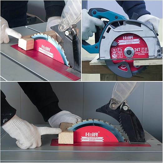 Woodworking Circular Saw Blade,8-1/4" 60-Tooth 5/8" Arbor,Fine Finish/General Purpose, Special Anti-Thermal Adhesion Coating on Cutting Head -TA,High Finish, Long Life,8-1/4" 60T TA
