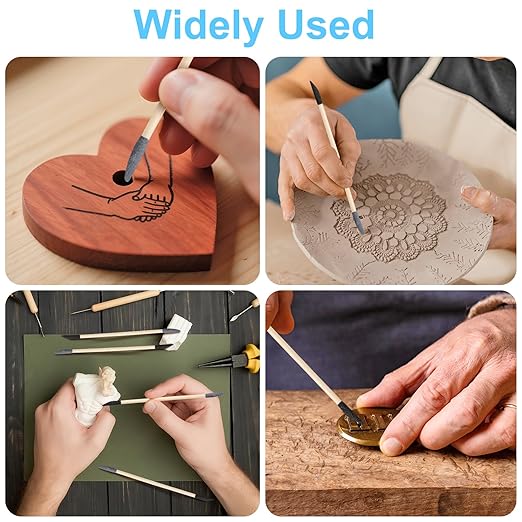 50PCS Premium Sanding Sticks, Double End Matchsticks Sanding Twigs of 120/280 Grit, Fine Detailing Polishing Sticks for Plastic Models/Wood/Metal/Small Area/Hole Sanding, 5.4 x 0.2 Inch