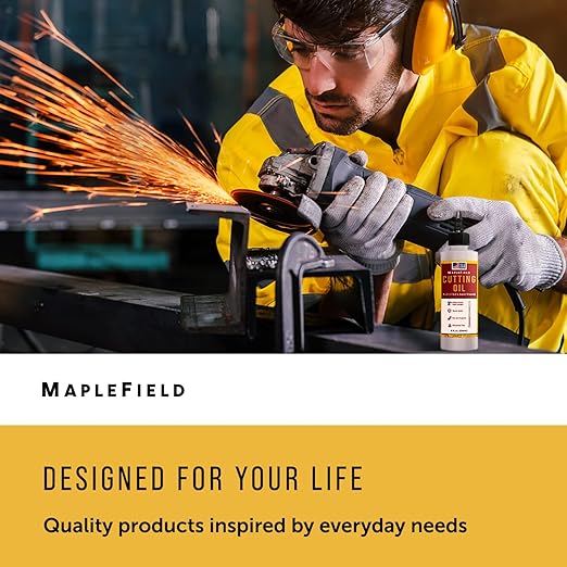Thread Cutting Oil for Drilling Metal - Precision Machine Cutting Fluid for Metal Drilling & Milling - Drill Bit Oil - Tapping Fluid - Made in USA - 8oz