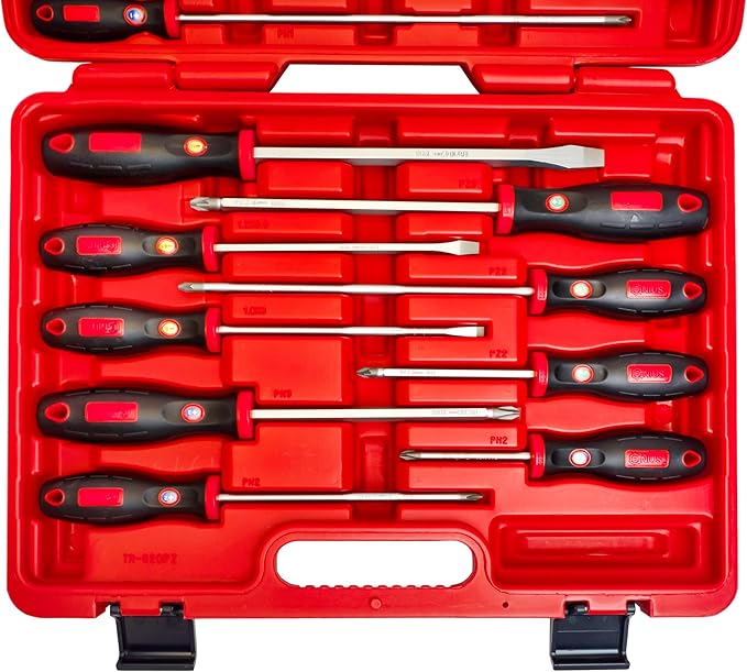 Genius Tools 20 Piece Combination Screwdriver Set TR-520PZ
