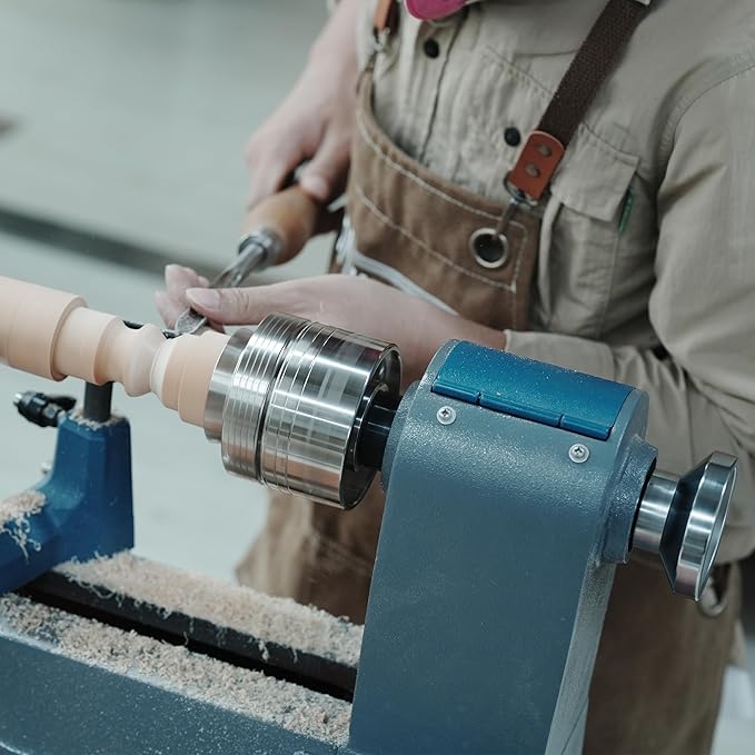 50mm Spigot Jaws with depth 30mm for Woodturning Lathe Chucks, heavy section jaws with a powerful grip for spigot (tenon) turning, Compatible with Super NOVA 2, G3.