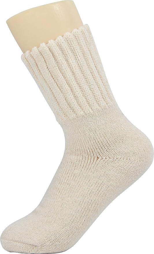 BomKinta Boot Socks for Women Winter Solid Thick Warm Socks Cozy Crew Socks Christmas Gift