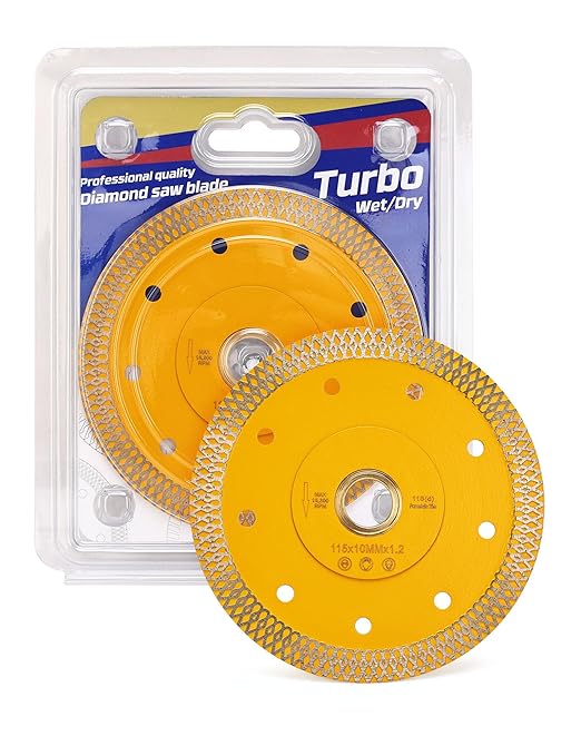 2 Pcs/Lot Super Thin Diamond Saw Blade Porcelain Cutting Blade for Cutting Granite Marbles Tiles (4.5-2pcs)……