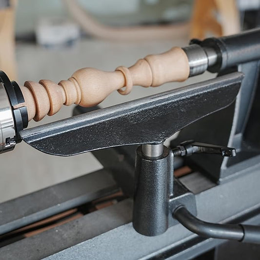 Integrated 12" Tool Rest with 1"(25.4mm) Post with Length 80mm for WoodTurning Lathes.