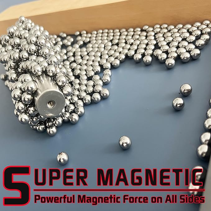 ULIBERMAGNET Magnetic Filter Rod,Super Strong Magnetic Filter Cylinder Bar,12000 Guass Neodymium Magnets Rod for Filter Dry Powder, Oil Filter, Iron Slag, Magnetized Water Impurity