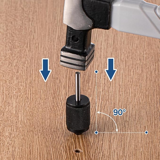 Blosssound Universal Transfer Punch Center Aligner Punch Metal Hardened Pin Machine Tools Range 3/16" to 5/8" for Workshop DIY Garage Hand Tool