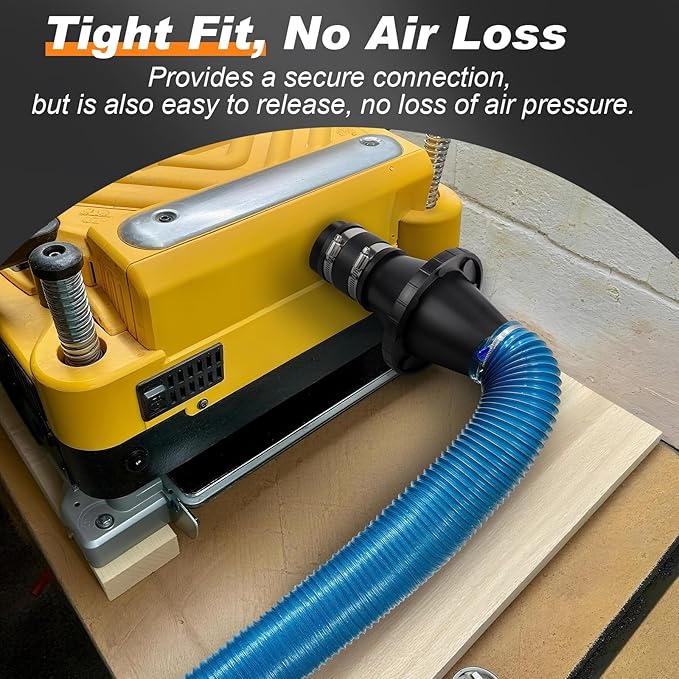 4" to 2.5" Magnetic Dust Collection Fittings for Woodwork Shop Vacuums Hose,One-to-Multi Magnetic Dust Collector System w/1PK Mag Port Connector+3Set 2.5??Couplers,Magnetic Dust Collection Starter Kit