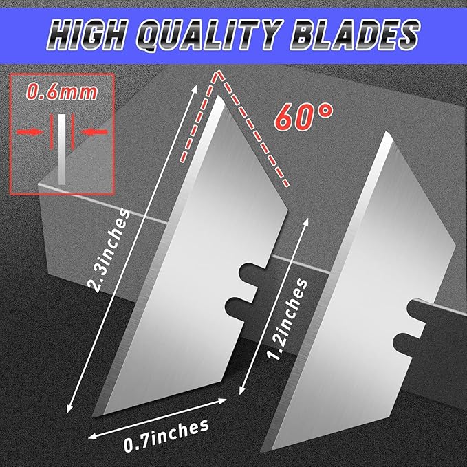 12 Pack Box Cutter, Folding Utility Knife with Spare 30 Pcs Blades, Sharp Box Cutters for Cardboard, Package, Carpet, Crafts, Navajas Para Trabajo, Razor Knife, Folding Knives, Box Opener