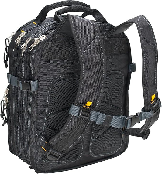 Custom Leathercraft1132 75-Pocket Tool Backpack