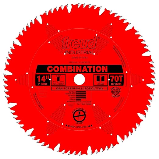 Freud LU84R014: 14" x 70T Combination Blade