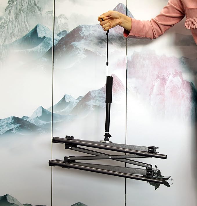 36lb Telescoping Heavy Magnetic pickup tool 36"long, large-area 2.36"magnet, the suction is more stable,Rotate telescopic handle with lanyard sweeper. (Two sets)
