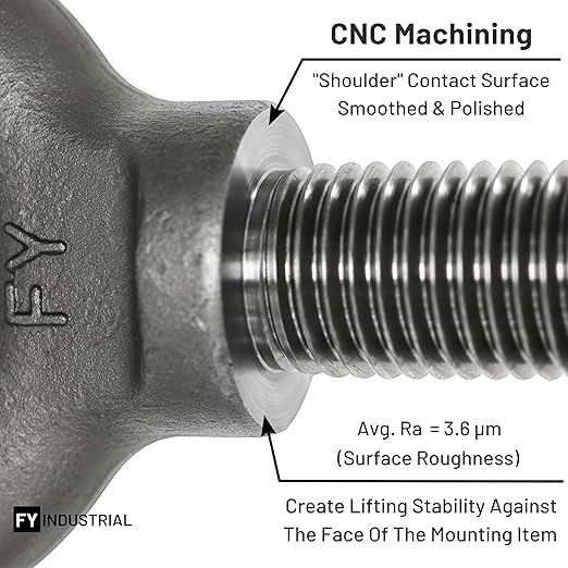 Lifting Shoulder Eye Bolt 1"-8 X 2-1/2"
