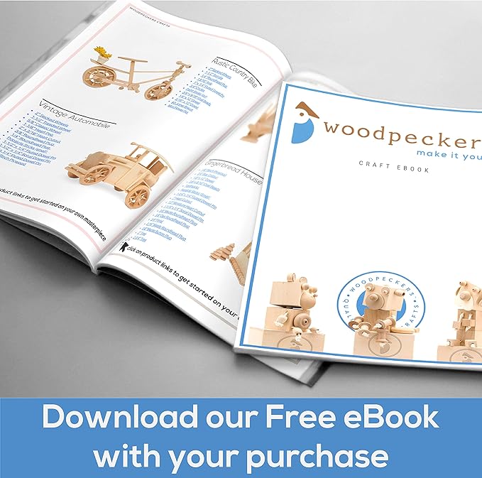 Wooden Joiner Biscuits, Size 10, Pack of 100 Pieces, Premium Birch Wood Joining Biscuits for Strong & Precise Joints