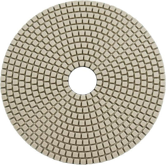Casaverde Grit 800 Dry Diamond Polishing Pads,7" Granite Marble Polishing Pad for Concrete Marble Quartz Stone Countertop Granite