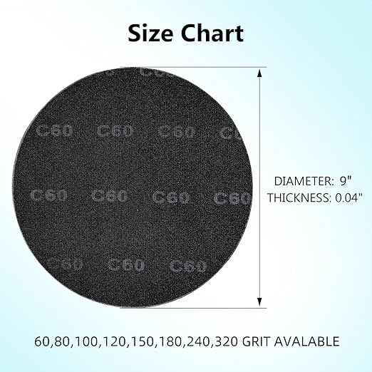 9??Sanding Screen Discs, Black Silicon Carbide Mesh Floor Sanding Screen for Wood Floors, Epoxy Maintenance, 240 Grit, 10-Pack