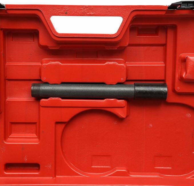 Manual Ratcheting Pipe Threader Kit BSTP Portable Pipe Threader Handheld Ratchet Pipe Threading Set with 7 Dies Set 3/8", 1/2", 3/4", 1", 1-1/4", 1-1/2", 2" for Standard Galvanized Pipe or PP-R Pipe