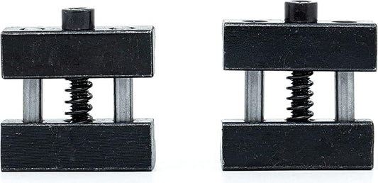 2PCS Set Steel Milling Machine Vise Quick Clamp Work Stop