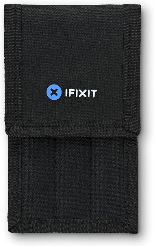 iFixit Precision Tweezers Set - Extra Fine, Angled, Blunt Tips for Electronics, Hobby, Industrial, Professional, Craft
