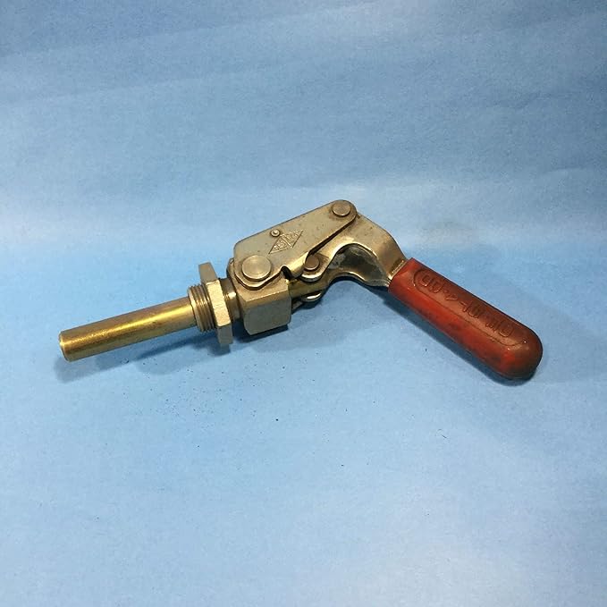 De-Sta-Co Straight-Line Action Clamp, M8 plunger, w/450 lbs. cap., Steel (1 Each)