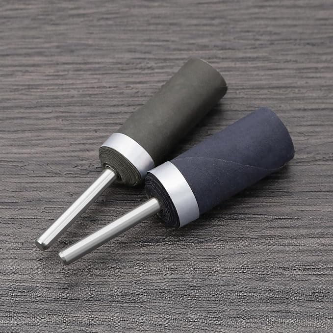 SING F LTD 10PCS Sandpaper Grinding Head Sanding Drums Sleeves Sandpaper Abrasive Wheel Woodworking Polishing Tool 180-7000 Grit