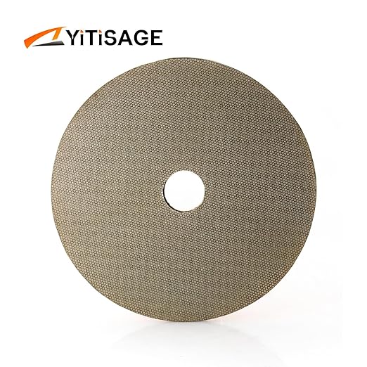 5 Inch Electroplated Diamond Grinding/Polishing Pads Sanding Granite Concrete Glass Metal Stone Grinding Disc(grit 200-1pc)