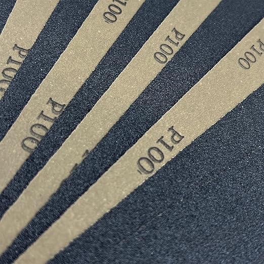 100 Grit Wet Dry Sanding Sheets,9 x 11 Inch Sandpaper-10PCS Premium Silicon Carbide Sand Paper for Wood Metal Ceramic or Auto Polishing and Scratches Removing