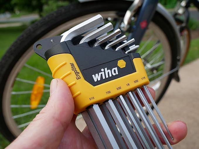 Wiha 66992 MagicRing Ball End Hex L-Key Set In Holders, 22 Piece