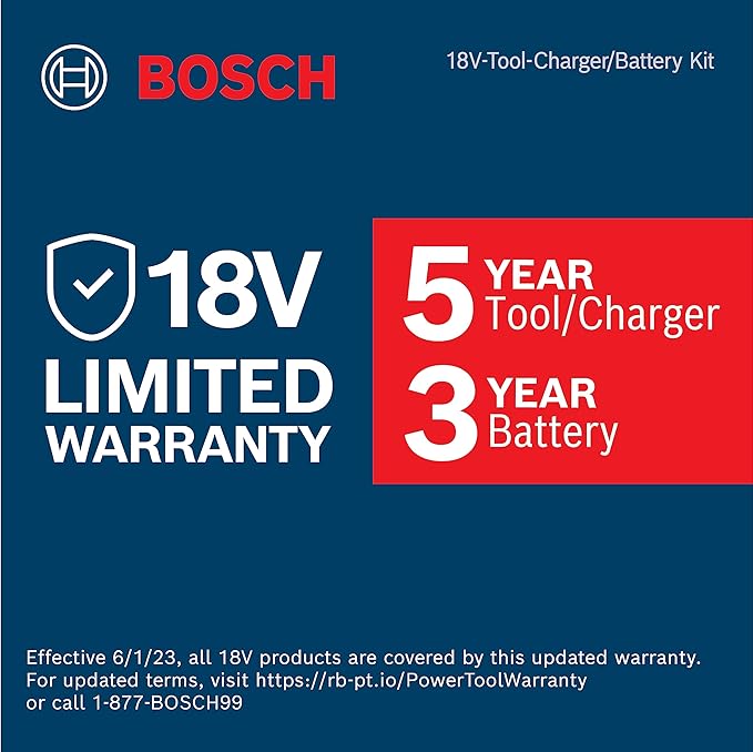 BOSCH GXL18V-27B22 Power Tool Combo Kit - 18V Brushless Compact 1/2 In. Cordless Drill Driver and 1/4 In. Hex Impact Driver (Includes: Two 2.0Ah Batteries, 18V Charger, and Carrying Tool Bag)