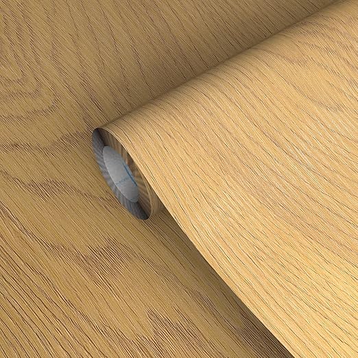 GSCIT Club Wood Grain Repair Tape, 15.7 inch X 15ft Self Adhesive Oak Grain Repair Patch for Tables, Chairs, Baseboards, Doors, Windows, Floors, Handicraft DIY.