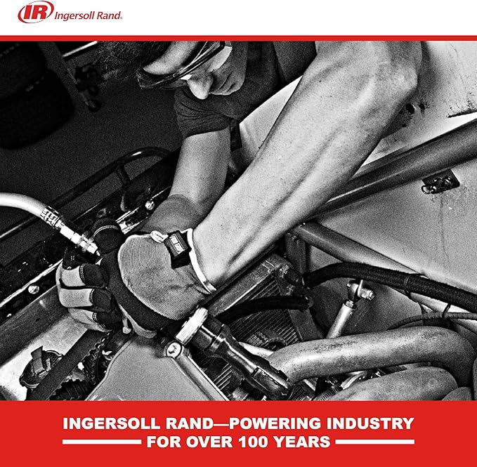 Ingersoll Rand 119MAXK Vibration Reduced Long-Barrel Air Hammer 5-Piece Chisel Set, 2,530 BPM, 3-1/2" Stroke, Round Shank